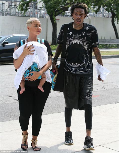 Wiz Khalifa, Amber Rose Wed: Ceremony One Month Later .